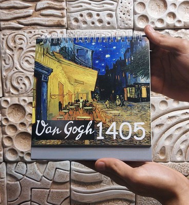 تقویم‏ رومیزی ون گوگ 1405 (3 طرح) /شبگون