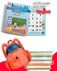 بنویس و پاک کن_آموزش تفریق/برف