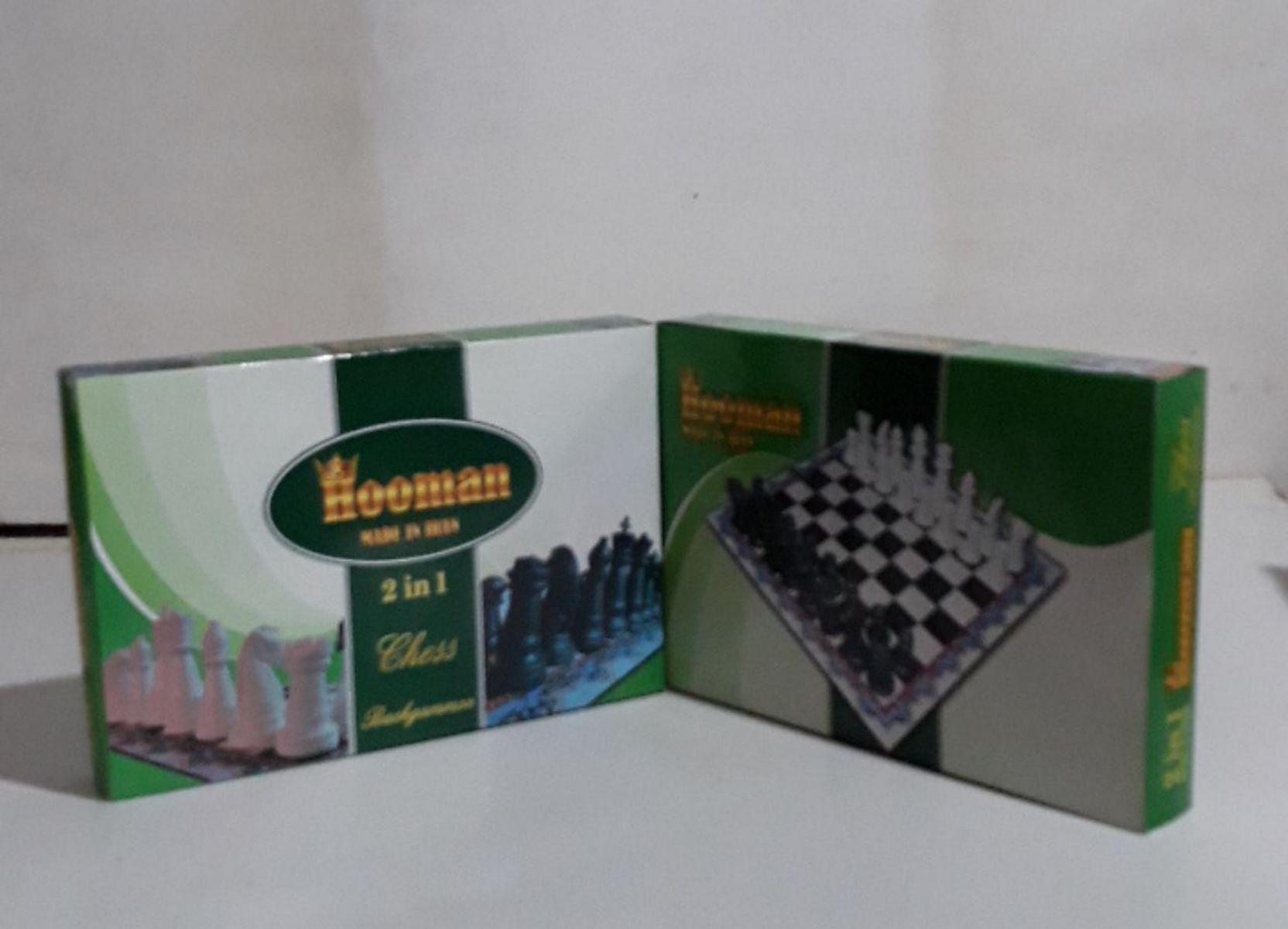 بازی _ شطرنج و تخته نرد ساده هومان / کسری تویز