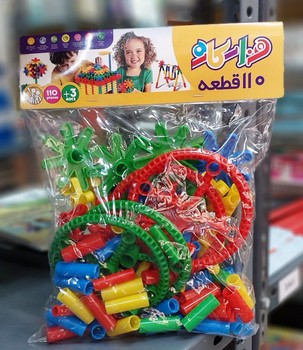 بازی_هزار کاره 110 قطعه سلفونی /کسری تویز