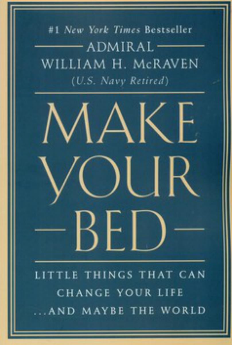 اورجینال تختخوابت را مرتب کن (make your bed)/معیار