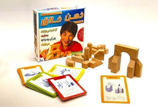 بازی _ ذهن خلاق چوبی/عسل نشر