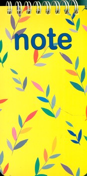 دفترچه یادداشت سیمی پالتویی15*8 پانزده مدل/کوشان