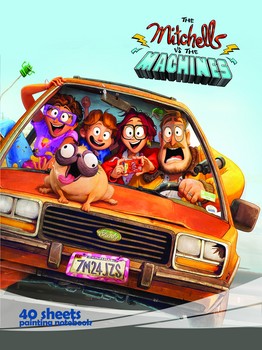 دفتر نقاشی 40 برگ کد 1007 /شبگون