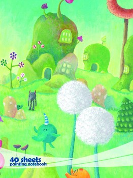 دفتر نقاشی 40 برگ کد 1032 /شبگون